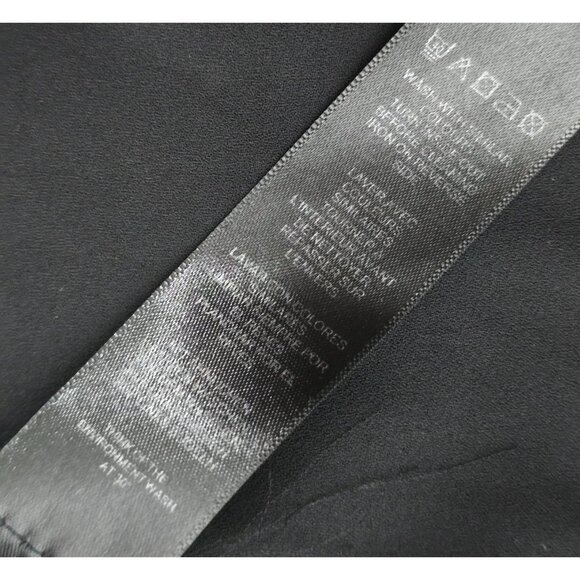 ASOS Black Semi Sheer Kimono Cardigan size 6 - Picture 5 of 9